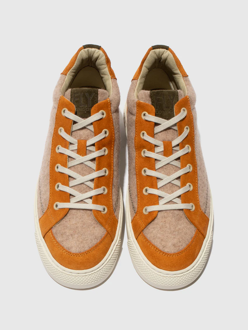 Hi-Top Trainers TELY688FLY BEIGE/CARAMEL/ASPEN - Image 4