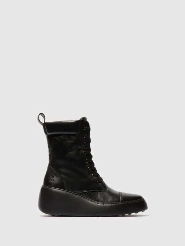 Lace-up Ankle Boots DAFF641FLY BLACK