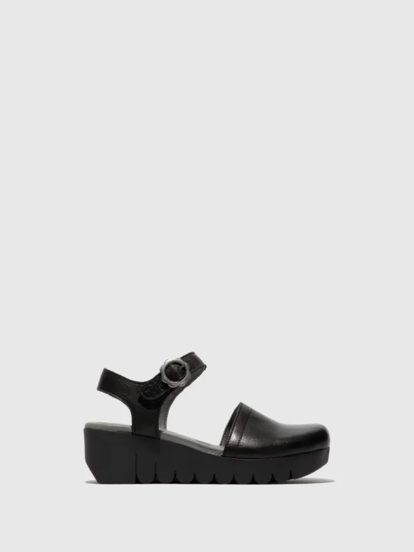 Sling-Back Sandals VIZI385FLY BLACK