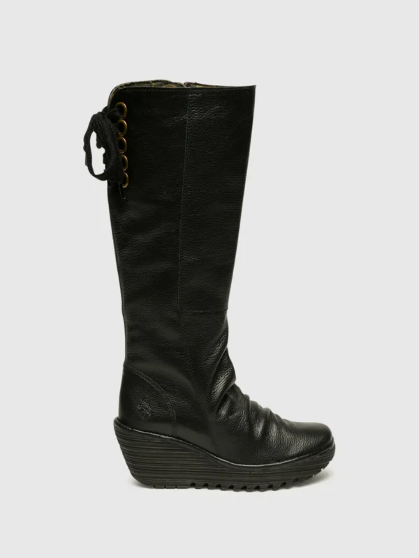 Knee-High Boots YUST BLACK