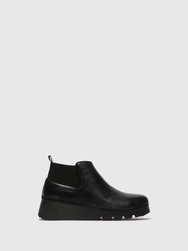 Elasticated Ankle Boots PADA403FLY BLACK