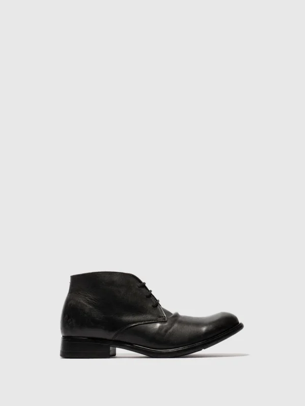 Lace-up Ankle Boots MIZZ312FLY BLACK