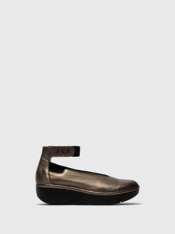 Ankle Strap Shoes JOZI499FLY PEWTER