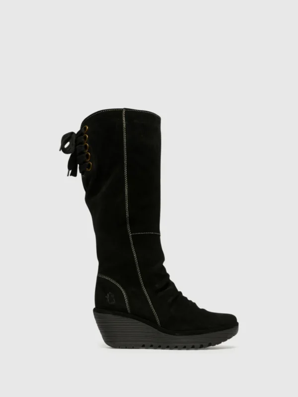 Knee-High Boots YUST BLACK