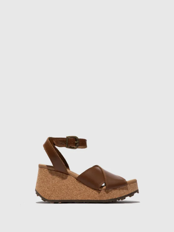 Buckle Sandals DONY440FLY CAMEL