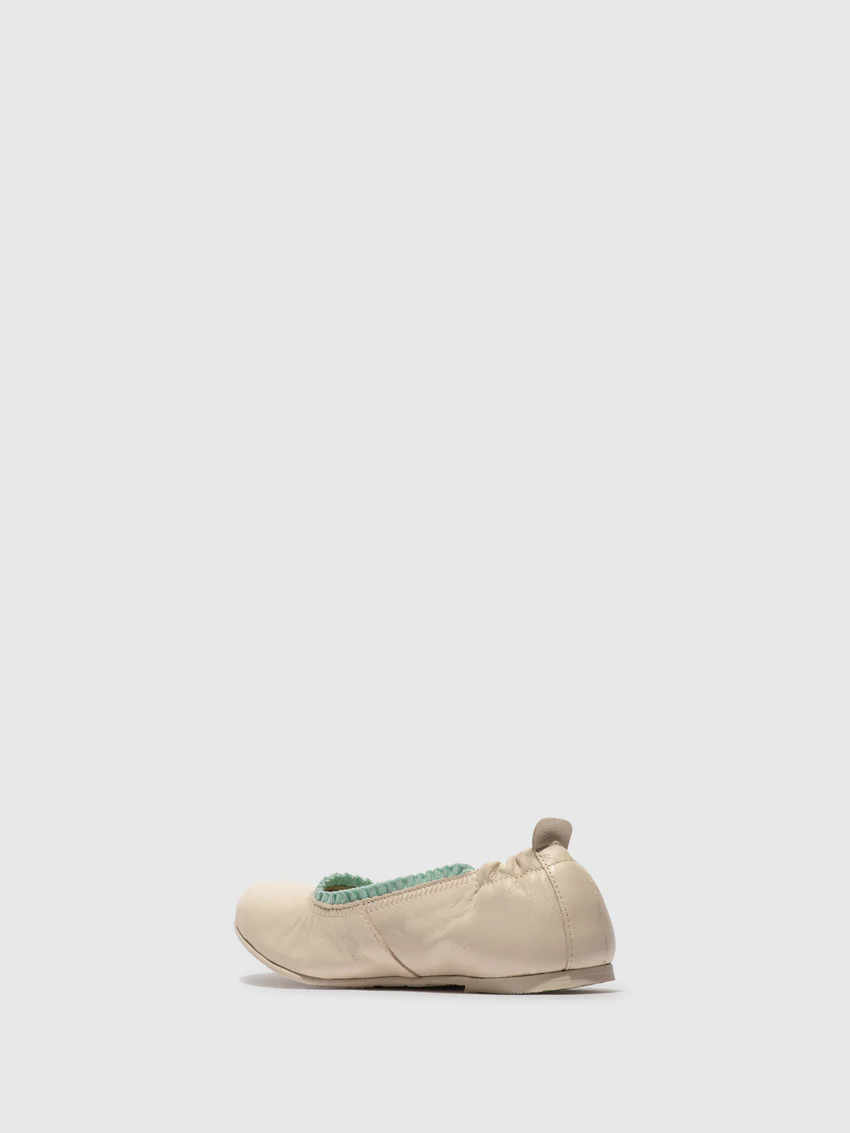 Flat Ballerinas GOIL222FLY OFFWHITE/SPEARMINT - Image 3