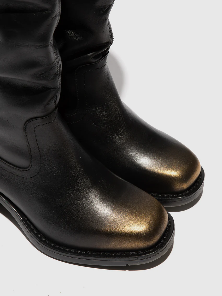 Over the Knee Boots RINT346FLY GOLD - Image 4