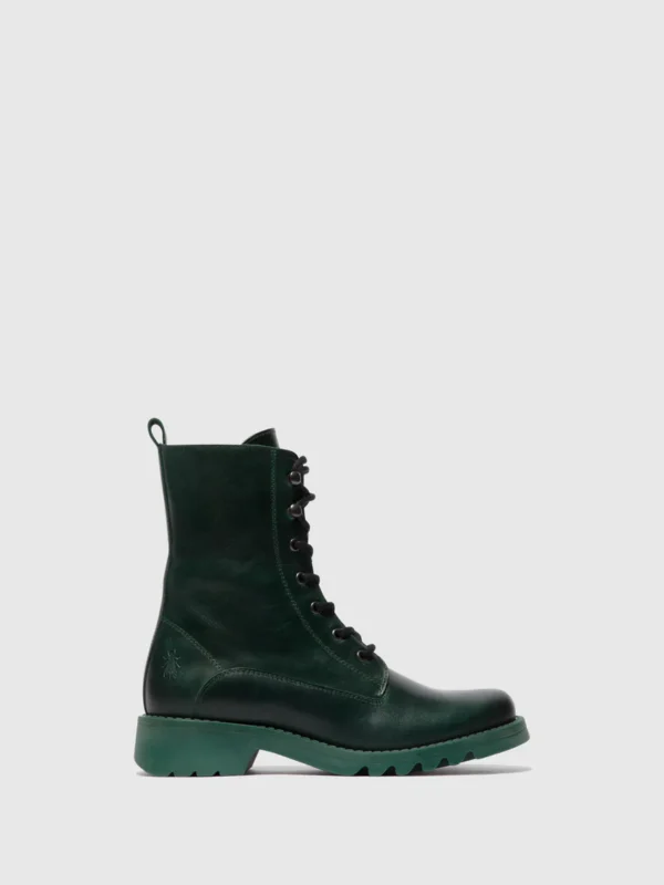 Lace-up Ankle Boots REID893FLY PETROL (PETROL SOLE)